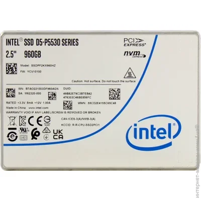 SSD Intel D5-P5530 960 GB (SSDPF2KX960HZN1)