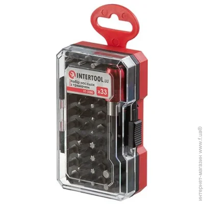    Intertool     33 . INTERTOOL VT-3380   (Torx),  (Phillips),    (Pozidriv),  (Hex),  (Slotted)