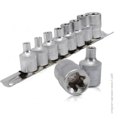   Intertool Torx E5-E16 DR3/8" 8. (ET-6015)