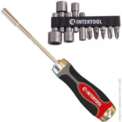       Intertool VT-1002 14.   (Slotted),  (Phillips),    (Pozidriv),  (Hex)