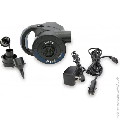 Електричний компресор Intex Quick-Fill Rechargeable Pump (66622) Електричний компресор Intex Quick-Fill Rechargeable Pump (66622)