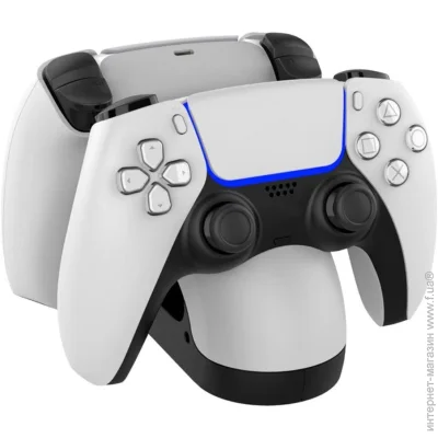 Ipega PS5 Controller Charging Station, white (PG-P5008)