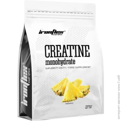   Ironflex Creatine Monohydrate 1000 g /400 servings/ Pineapple Juice (000026000)