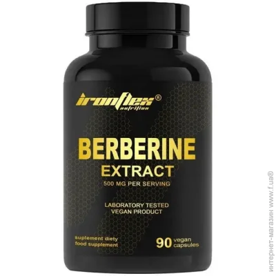     IronFlex Berberine Extract, 90 