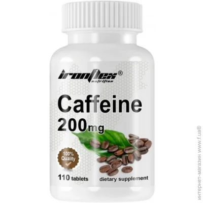     IronFlex Caffeine 200, 110 