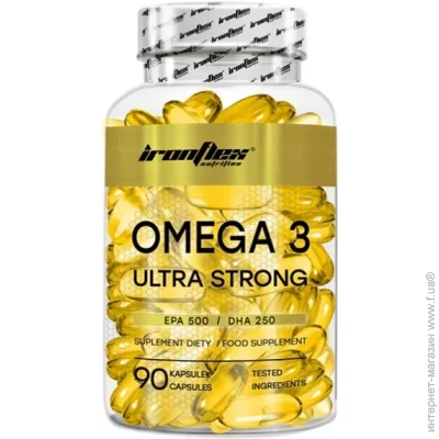   Ironflex Omega 3 Ultra Strong 90 Caps (000023424)