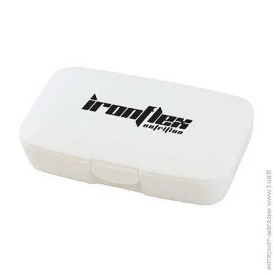 ϳ Ironflex Pill Box White (000012505)