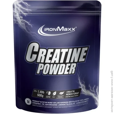 Креатин IronMaxx Creatine Powder, 500 грамм Креатин IronMaxx Creatine Powder, 500 грамм