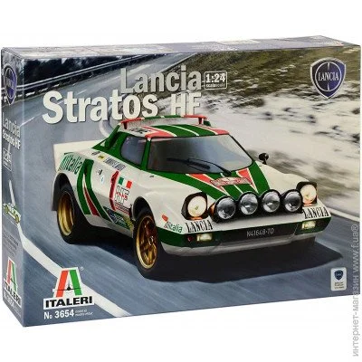  1:24  - Italeri - Lancia Stratos HF (IT3654) 