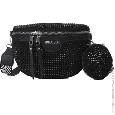 Italian Bags Сумка женская через плечо Hezer Black (id_1226) Italian Bags Сумка женская через плечо Hezer Black (id_1226)