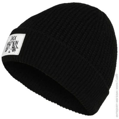 Jack Wolfskin  Badge Beanie  (1109-4064886302104)