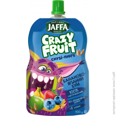  - Jaffa  4  Crazy Fruit: ---- 100  (4820192261982)