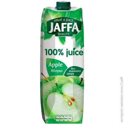 Сок Jaffa Яблочный 0.95 л (4820192263818) Сок Jaffa Яблочный 0.95 л (4820192263818)