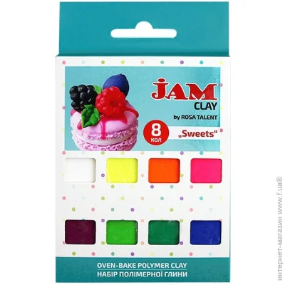 Jam Clay  Sweets 8 . 20 
