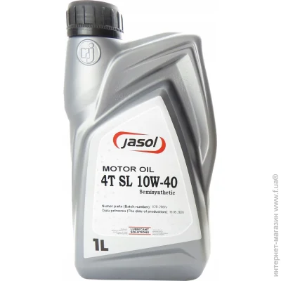     Jasol  Motor OIL 4T Semisynthetic 10W-40 1  (61113)