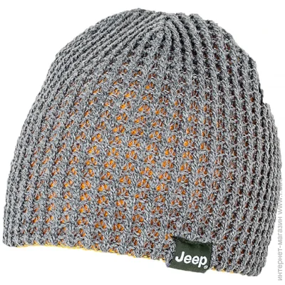  Jeep REVERSIBLE TRICOT HAT (O102597-J867-ONE SIZE)