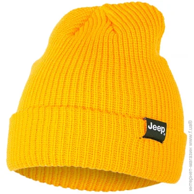  Jeep RIBBED TRICOT HAT WITH CUFF J22W (O102600-Y247-ONE SIZE)