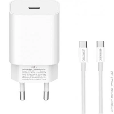   Jellico  C86 1PD 20W + Type-C to Type-C cable White (RL074277)