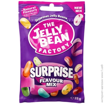 Драже жувальні Jelly Bean Боби 36 смаків 28 г Драже жувальні Jelly Bean Боби 36 смаків 28 г