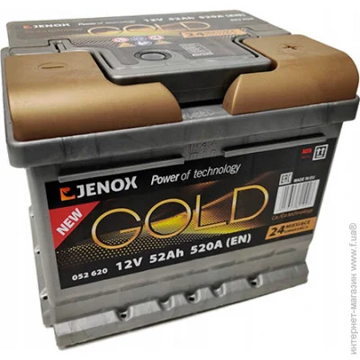   Jenox 52 6-52  Gold 