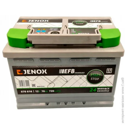   Jenox 70 Efb 6-70  