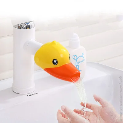 Насадкаудлинитель на кран JIEMU BE3 Желтый утенок (1733) Насадкаудлинитель на кран JIEMU BE3 Желтый утенок (1733)