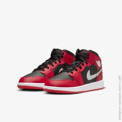    Jordan 1 MID (GS) GYM RED .38.5 (DQ8423-061-38.5)