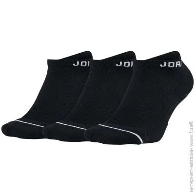 Jordan  Jumpman No Show 3-pack 38-42 black SX5546-010