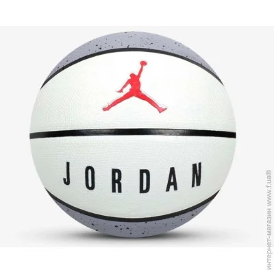  ' Jordan Nike PLAYGROUND 2.0 8P DEFLATED CEMENT GREY/WHITE/BLACK/FIRE RED size7 (J.100.8255.049.07)