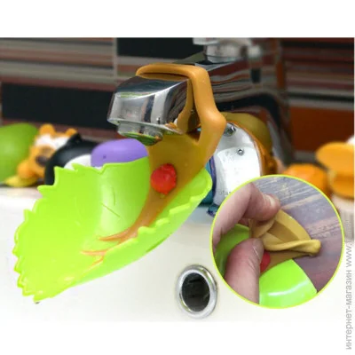 Подовжувач на кран Лист JOYREN LSTR2 Салатовий з коричневим (1688) Подовжувач на кран Лист JOYREN LSTR2 Салатовий з коричневим (1688)