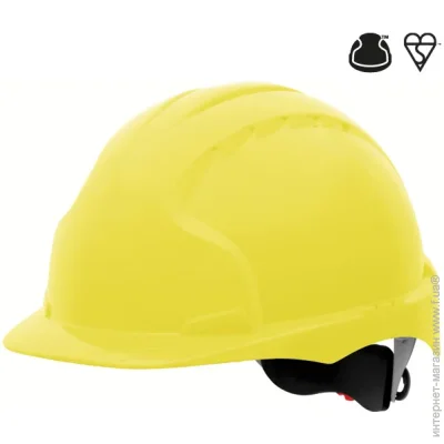 JSP Каска EVO®3 не вентильована жовта AJE170-000-200 JSP Каска EVO®3 не вентильована жовта AJE170-000-200