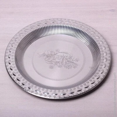 Kamille Таця 35*3.5см з нержавіючої сталі (KM-4370) Kamille Таця 35*3.5см з нержавіючої сталі (KM-4370)