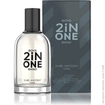 Туалетна вода для чоловіків Karl Antony Band 2 in One 100 мл Туалетна вода для чоловіків Karl Antony Band 2 in One 100 мл