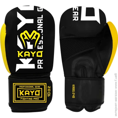 Kayo   KRBG-248 BLK-16 16oz 