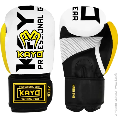 Kayo   KRBG-248 WHT-10 10oz -