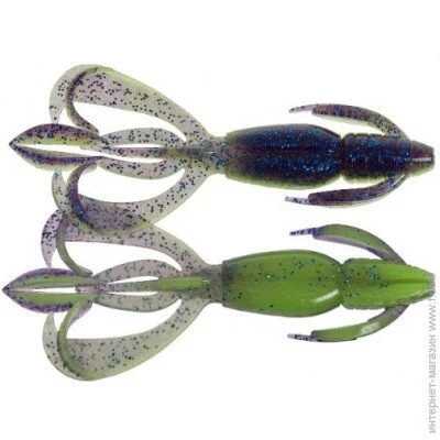   Keitech Crazy Flapper 4.4" (6 /) : pal#06 violet lime berry (1551.10.73)
