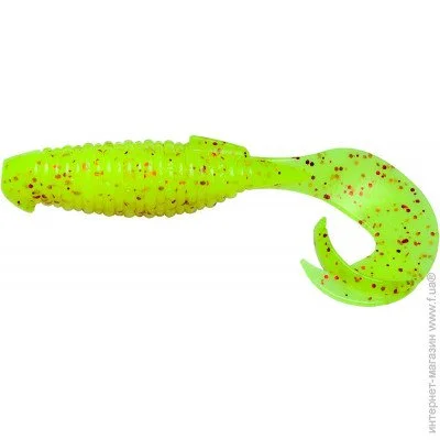   Keitech Flapper Grub 4" 01 chartreuseredflake (1551.09.57)
