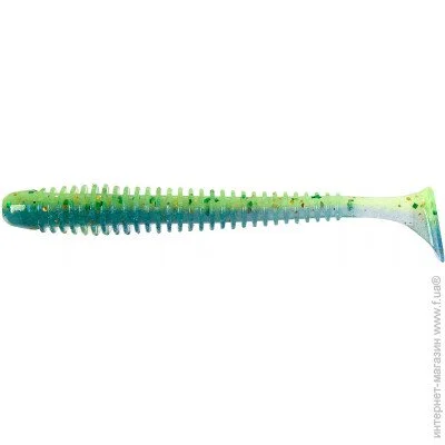   Keitech  Swing Impact 4.5" (6  / ) ea17 midnight chart back (1551.14.21)