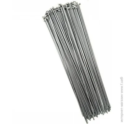 Kela Спиця 272 мм Набір 100 шт Сіра (Для велосипеда) та Ніпель 14G*272 мм (0943/kb) Kela Спиця 272 мм Набір 100 шт Сіра (Для велосипеда) та Ніпель 14G*272 мм (0943/kb)