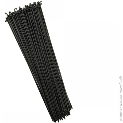 Kela Спиця 275 мм Набір 100 шт Чорна (Для велосипеда) та Ніпель 14G*275 мм (0936/kb) Kela Спиця 275 мм Набір 100 шт Чорна (Для велосипеда) та Ніпель 14G*275 мм (0936/kb)