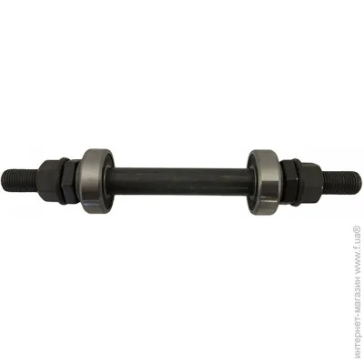 Kela Передня вісь 3/8"*140 мм з промисловим підшипником (Вал для велосипеда) (0919/кб) Kela Передня вісь 3/8"*140 мм з промисловим підшипником (Вал для велосипеда) (0919/кб)