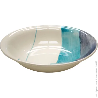 Глибока столова (супова) Keramia Тарілка для супу 21 см Blue Turquoise 24-237-094 Глибока столова (супова) Keramia Тарілка для супу 21 см Blue Turquoise 24-237-094