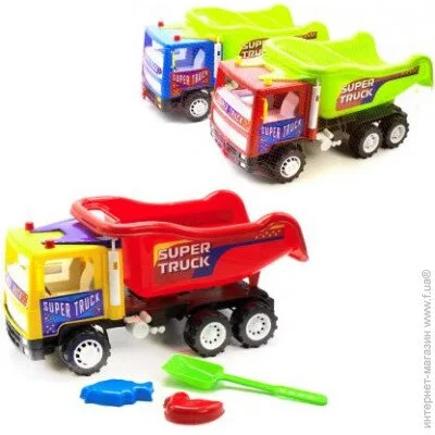 Kinderway Машинка пластикова "Super Truck" Різнобарвлення (21996) Kinderway Машинка пластикова "Super Truck" Різнобарвлення (21996)