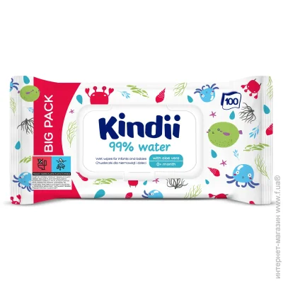 Kindii    99% Water       100 .