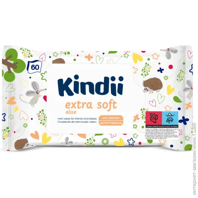 Kindii    Extra Soft Aloe    ,   60 .