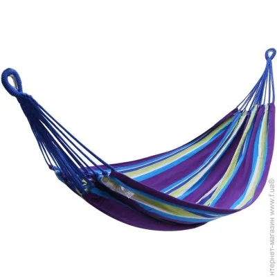  Kingcamp Canvas Hammock Purple/yellow (KG3761/04)