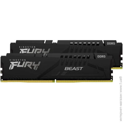  ' Kingston FURY 16 GB (2x8GB) DDR5 5200 MHz Beast (KF552C40BBK2-16)