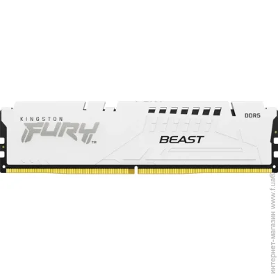   Kingston FURY 16 GB DDR5 6800 MHz Beast EXPO White (KF568C34BWE-16)
