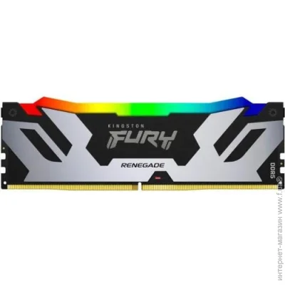 ' Kingston FURY 16 GB DDR5 7600 MHz Renegade RGB Black/Silver (KF576C38RSA-16)