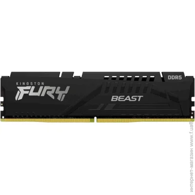   Kingston FURY 32 GB (2x16GB) DDR5 6400 MHz Beast EXPO (KF564C32BBEK2-32)